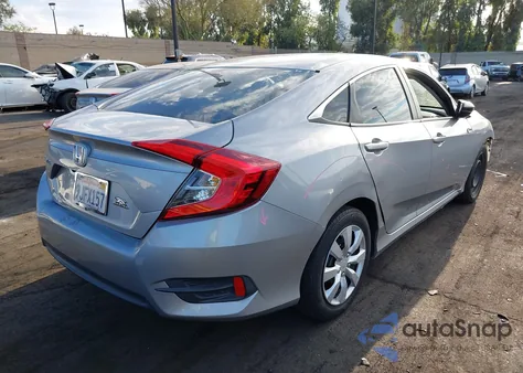 2018 Honda Civic Lx из США, поврежденный, VIN 2HGFC2F5XJH581506